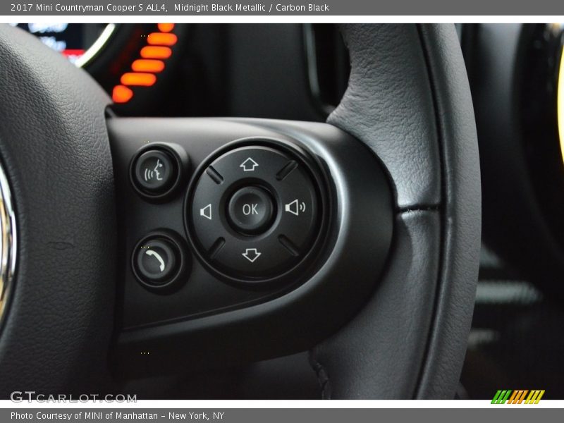 Midnight Black Metallic / Carbon Black 2017 Mini Countryman Cooper S ALL4