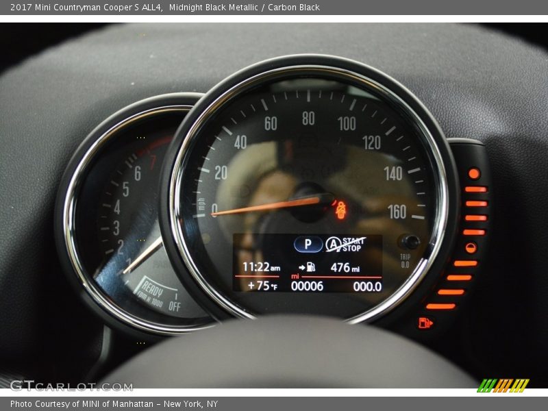 Midnight Black Metallic / Carbon Black 2017 Mini Countryman Cooper S ALL4