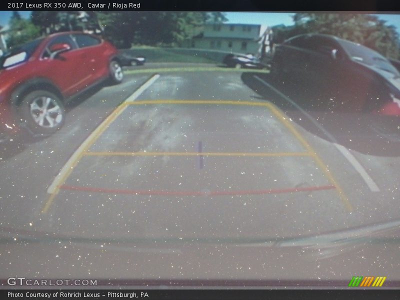 Caviar / Rioja Red 2017 Lexus RX 350 AWD
