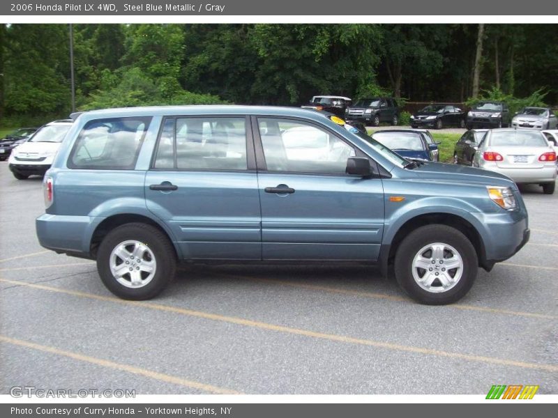Steel Blue Metallic / Gray 2006 Honda Pilot LX 4WD