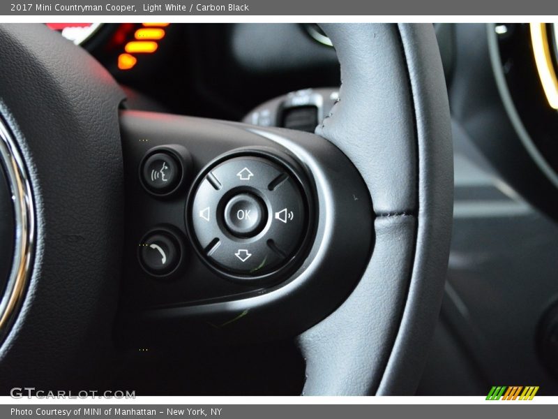 Light White / Carbon Black 2017 Mini Countryman Cooper