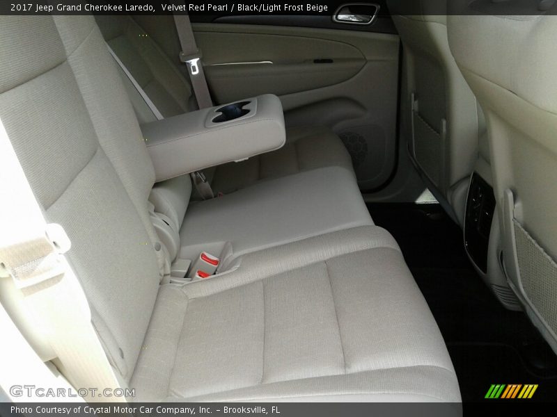 Velvet Red Pearl / Black/Light Frost Beige 2017 Jeep Grand Cherokee Laredo