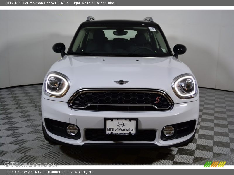 Light White / Carbon Black 2017 Mini Countryman Cooper S ALL4