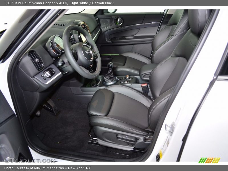 Light White / Carbon Black 2017 Mini Countryman Cooper S ALL4
