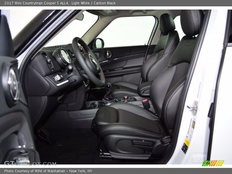 Light White / Carbon Black 2017 Mini Countryman Cooper S ALL4
