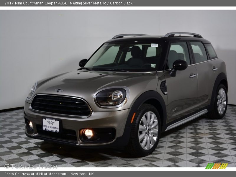 Melting Silver Metallic / Carbon Black 2017 Mini Countryman Cooper ALL4