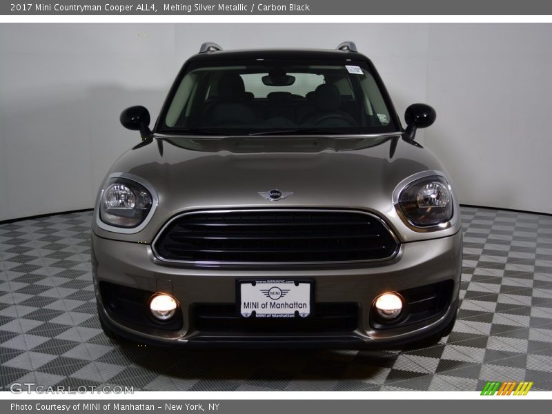 Melting Silver Metallic / Carbon Black 2017 Mini Countryman Cooper ALL4