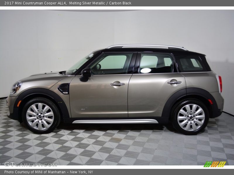 Melting Silver Metallic / Carbon Black 2017 Mini Countryman Cooper ALL4