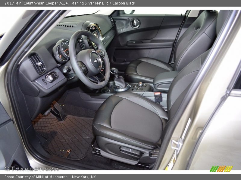 Melting Silver Metallic / Carbon Black 2017 Mini Countryman Cooper ALL4