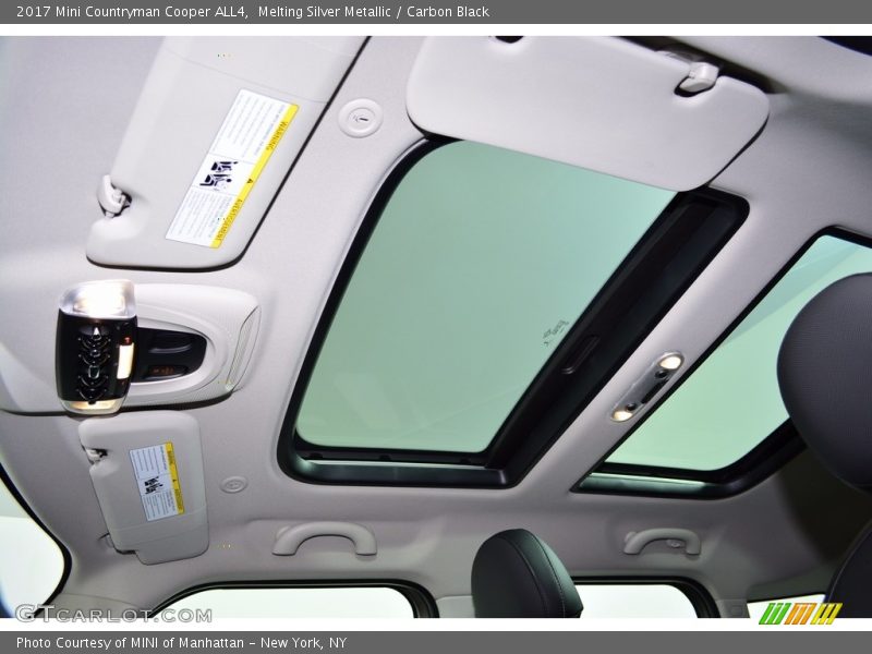 Melting Silver Metallic / Carbon Black 2017 Mini Countryman Cooper ALL4