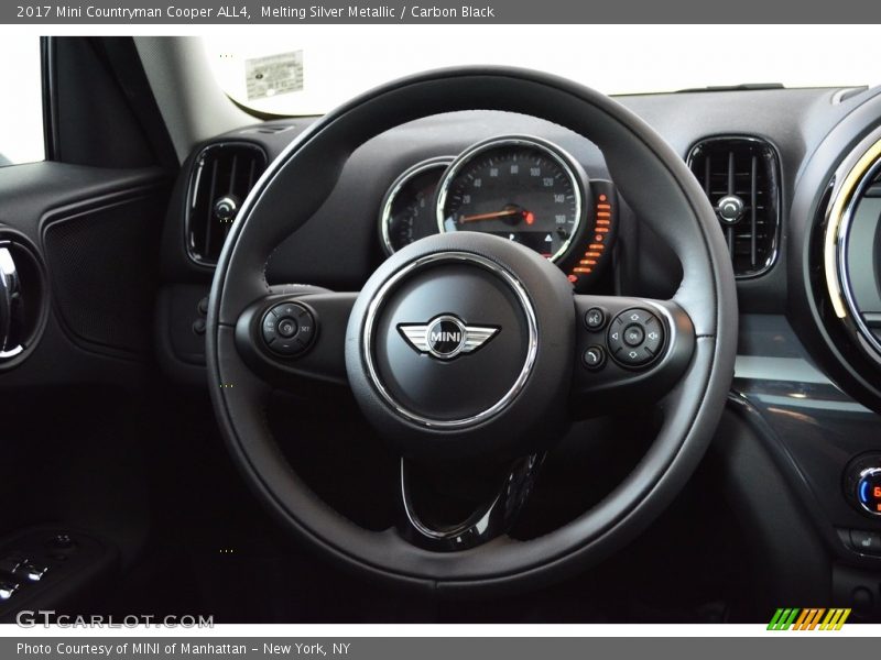 Melting Silver Metallic / Carbon Black 2017 Mini Countryman Cooper ALL4