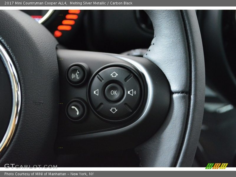 Melting Silver Metallic / Carbon Black 2017 Mini Countryman Cooper ALL4