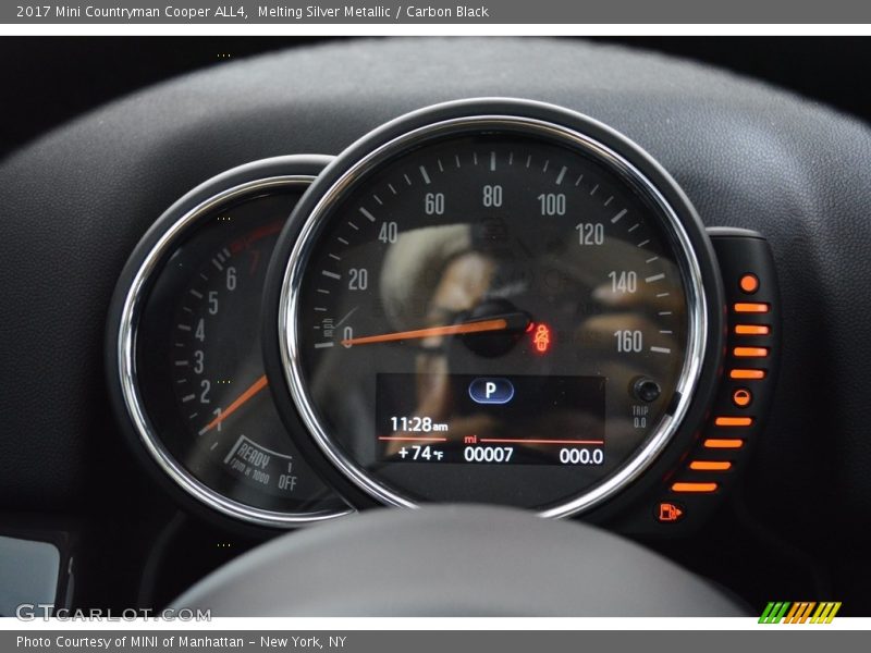 Melting Silver Metallic / Carbon Black 2017 Mini Countryman Cooper ALL4