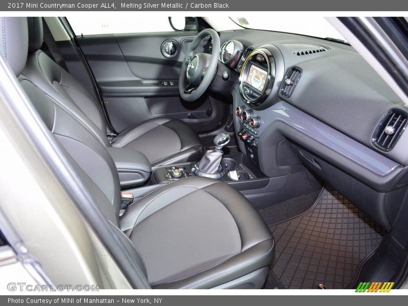 Melting Silver Metallic / Carbon Black 2017 Mini Countryman Cooper ALL4