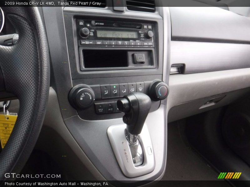 Tango Red Pearl / Gray 2009 Honda CR-V LX 4WD