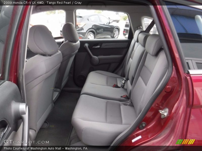 Tango Red Pearl / Gray 2009 Honda CR-V LX 4WD