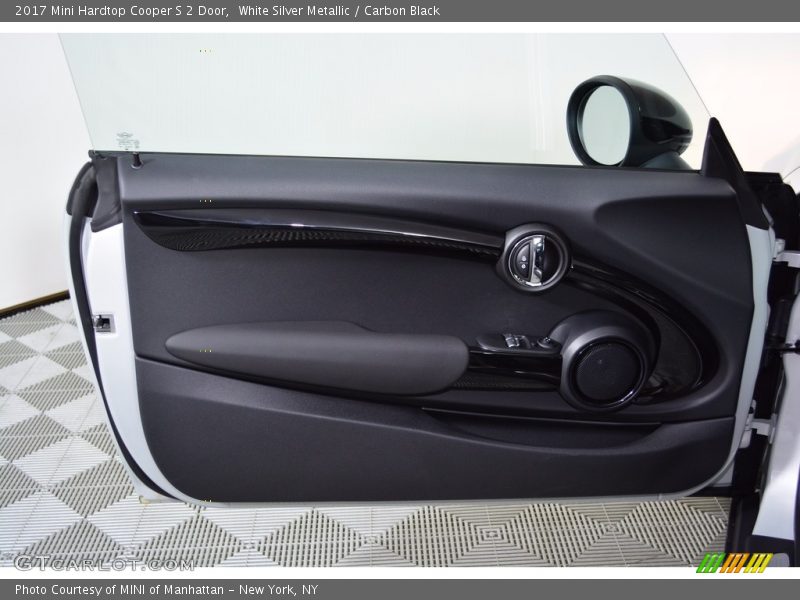 White Silver Metallic / Carbon Black 2017 Mini Hardtop Cooper S 2 Door