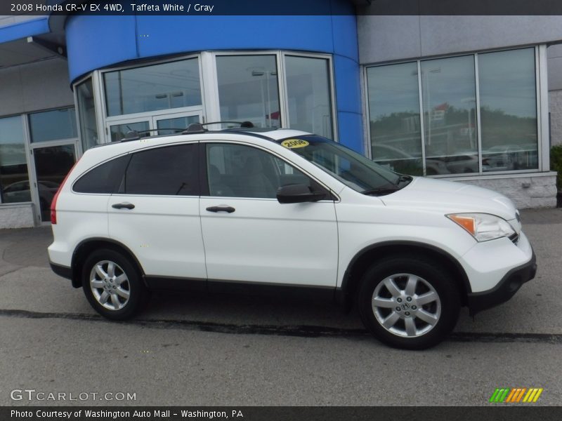 Taffeta White / Gray 2008 Honda CR-V EX 4WD