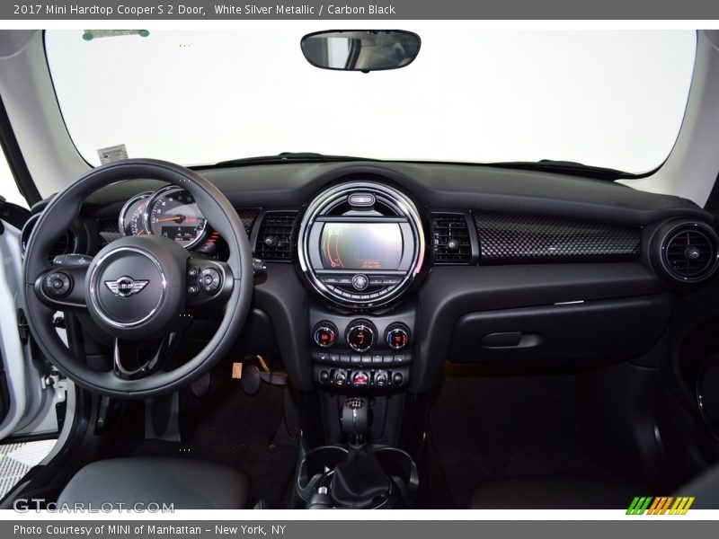 White Silver Metallic / Carbon Black 2017 Mini Hardtop Cooper S 2 Door
