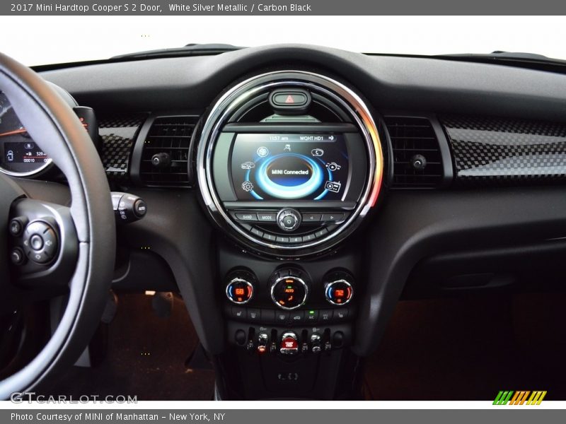 White Silver Metallic / Carbon Black 2017 Mini Hardtop Cooper S 2 Door
