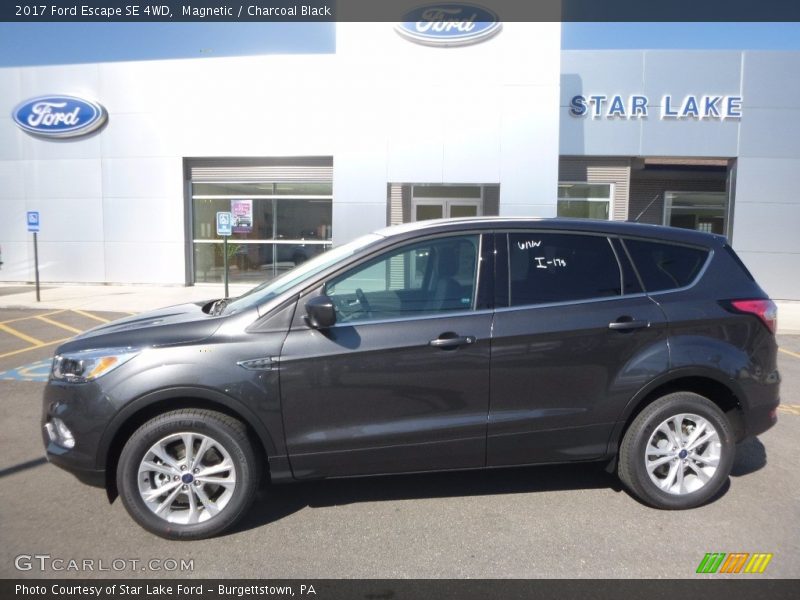 Magnetic / Charcoal Black 2017 Ford Escape SE 4WD