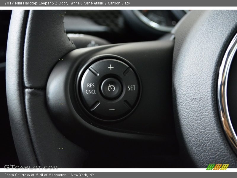 White Silver Metallic / Carbon Black 2017 Mini Hardtop Cooper S 2 Door