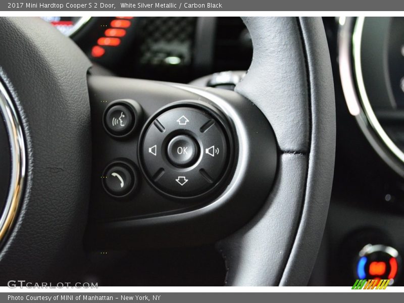 White Silver Metallic / Carbon Black 2017 Mini Hardtop Cooper S 2 Door