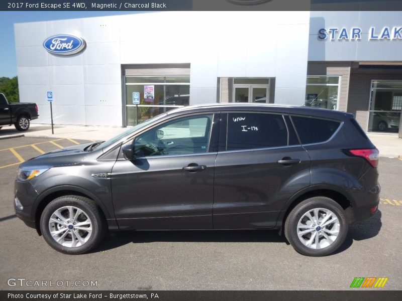 Magnetic / Charcoal Black 2017 Ford Escape SE 4WD