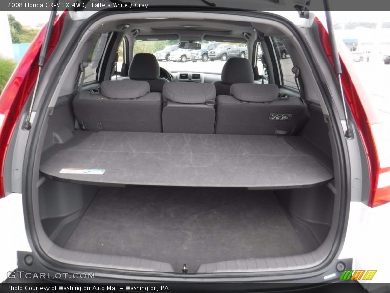 Taffeta White / Gray 2008 Honda CR-V EX 4WD