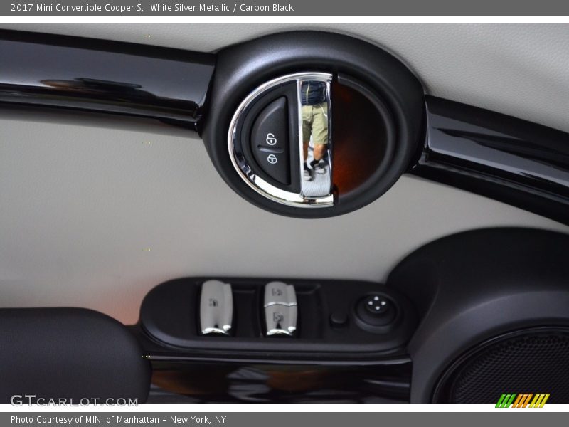 White Silver Metallic / Carbon Black 2017 Mini Convertible Cooper S