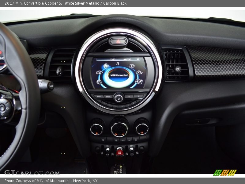 White Silver Metallic / Carbon Black 2017 Mini Convertible Cooper S