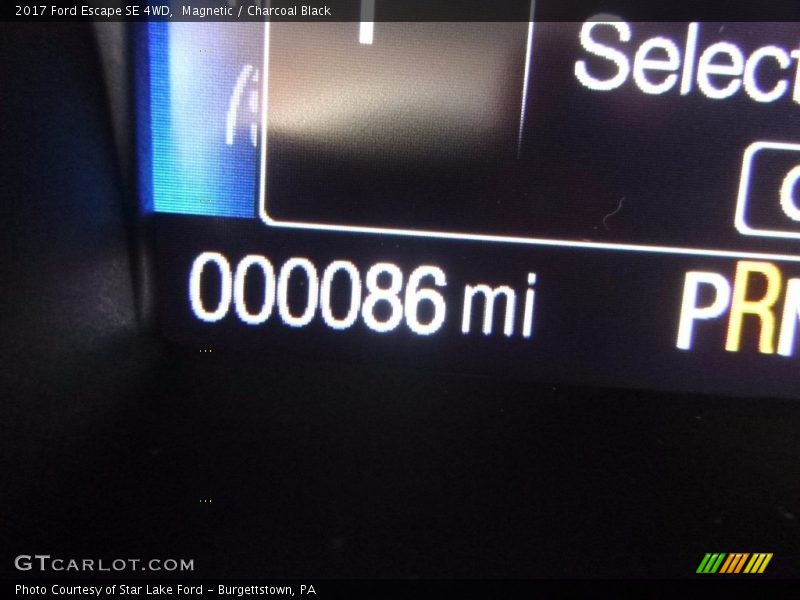 Magnetic / Charcoal Black 2017 Ford Escape SE 4WD