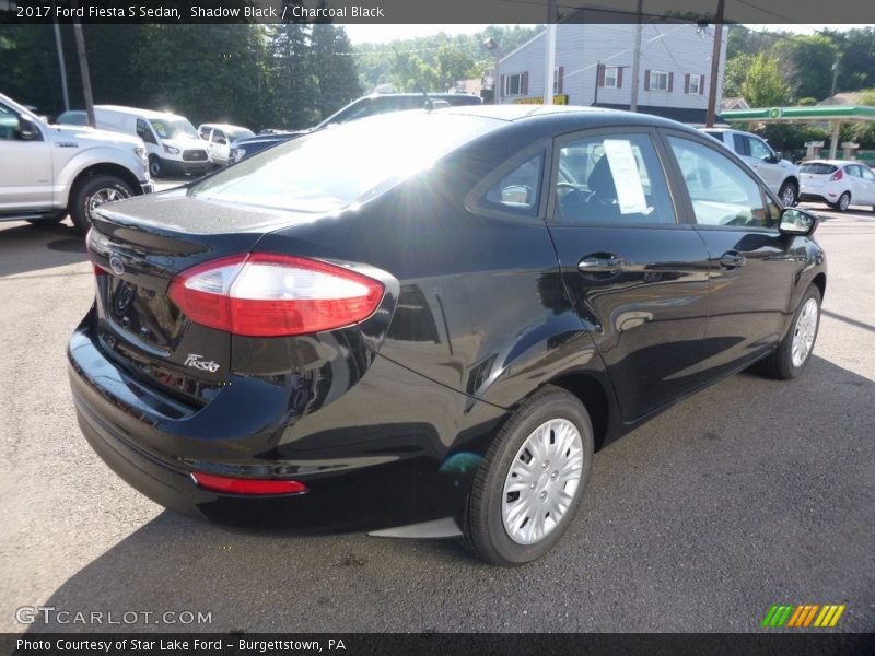 Shadow Black / Charcoal Black 2017 Ford Fiesta S Sedan