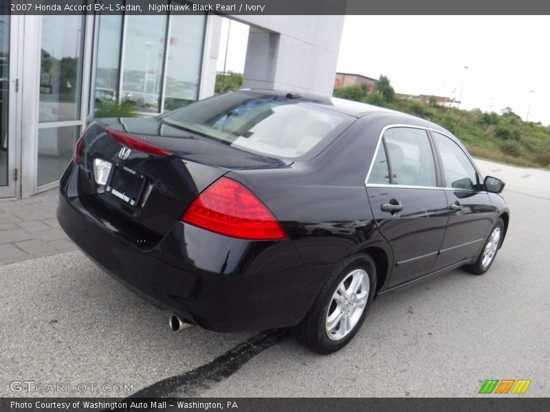 Nighthawk Black Pearl / Ivory 2007 Honda Accord EX-L Sedan