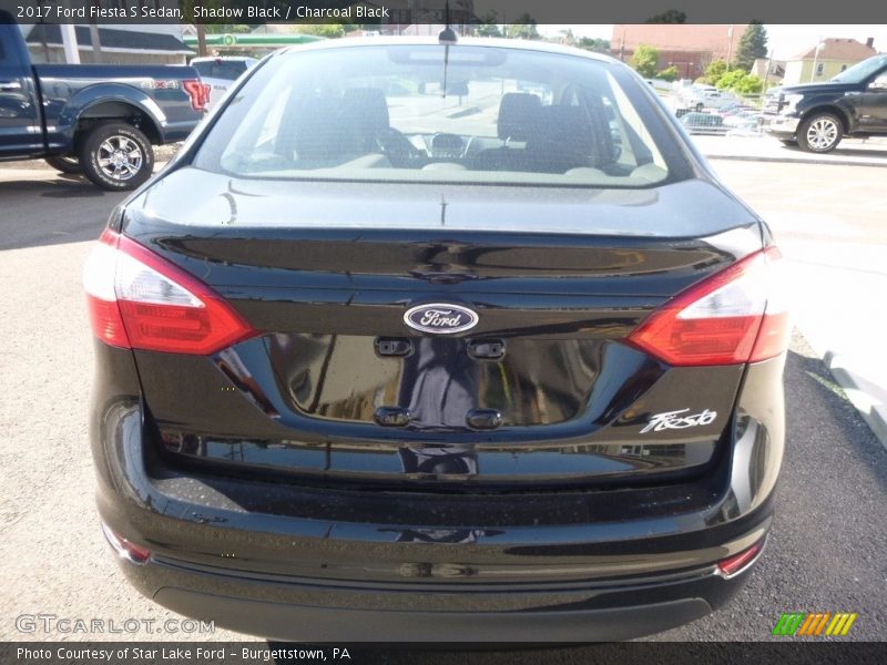 Shadow Black / Charcoal Black 2017 Ford Fiesta S Sedan