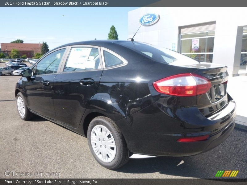 Shadow Black / Charcoal Black 2017 Ford Fiesta S Sedan