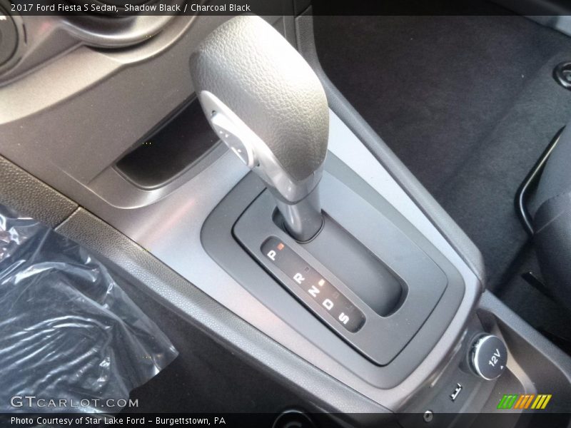 Shadow Black / Charcoal Black 2017 Ford Fiesta S Sedan