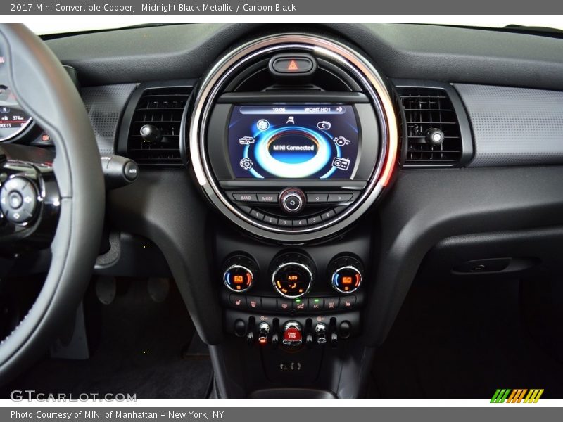 Midnight Black Metallic / Carbon Black 2017 Mini Convertible Cooper