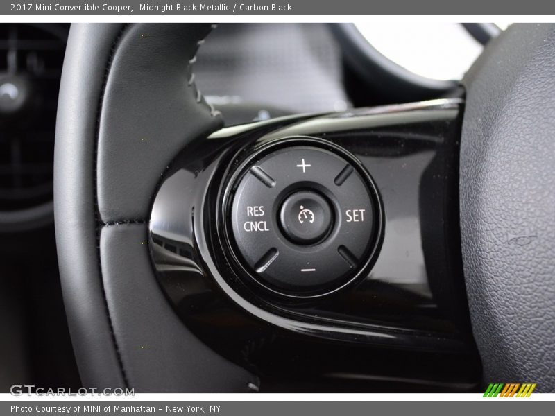 Midnight Black Metallic / Carbon Black 2017 Mini Convertible Cooper