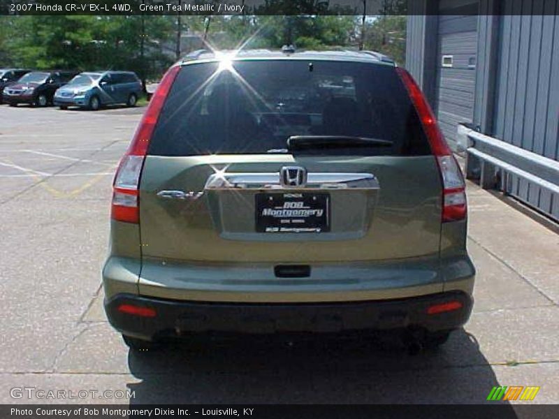 Green Tea Metallic / Ivory 2007 Honda CR-V EX-L 4WD