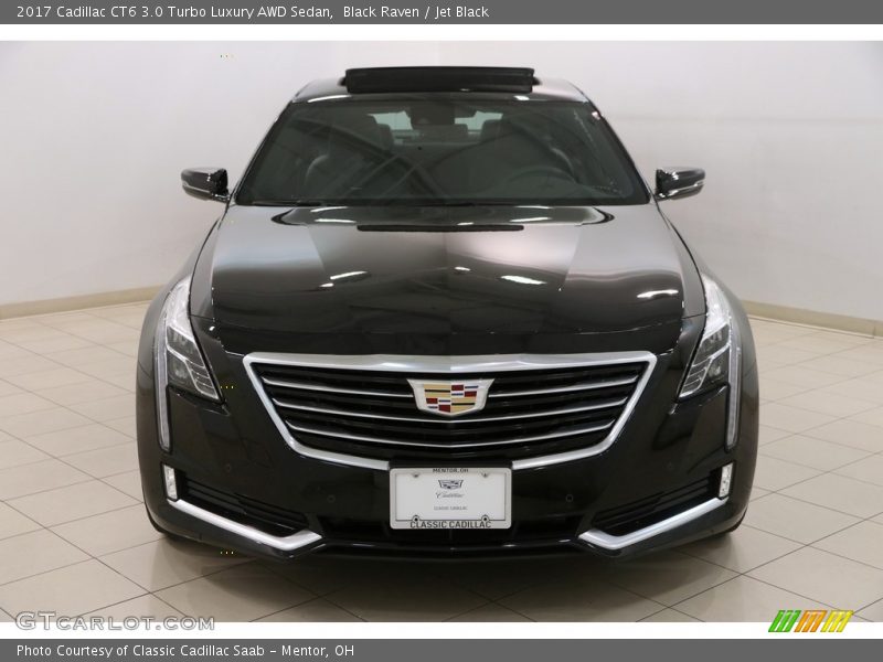 Black Raven / Jet Black 2017 Cadillac CT6 3.0 Turbo Luxury AWD Sedan