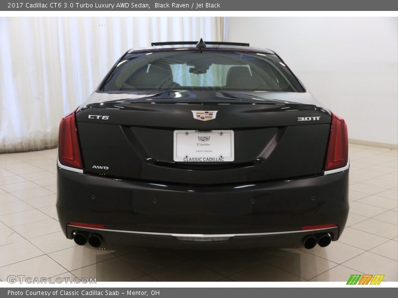 Black Raven / Jet Black 2017 Cadillac CT6 3.0 Turbo Luxury AWD Sedan