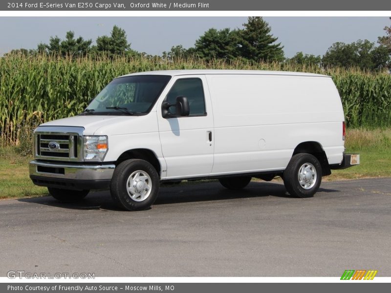 Oxford White / Medium Flint 2014 Ford E-Series Van E250 Cargo Van