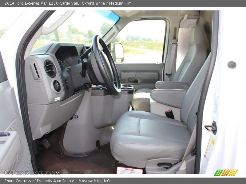 Oxford White / Medium Flint 2014 Ford E-Series Van E250 Cargo Van