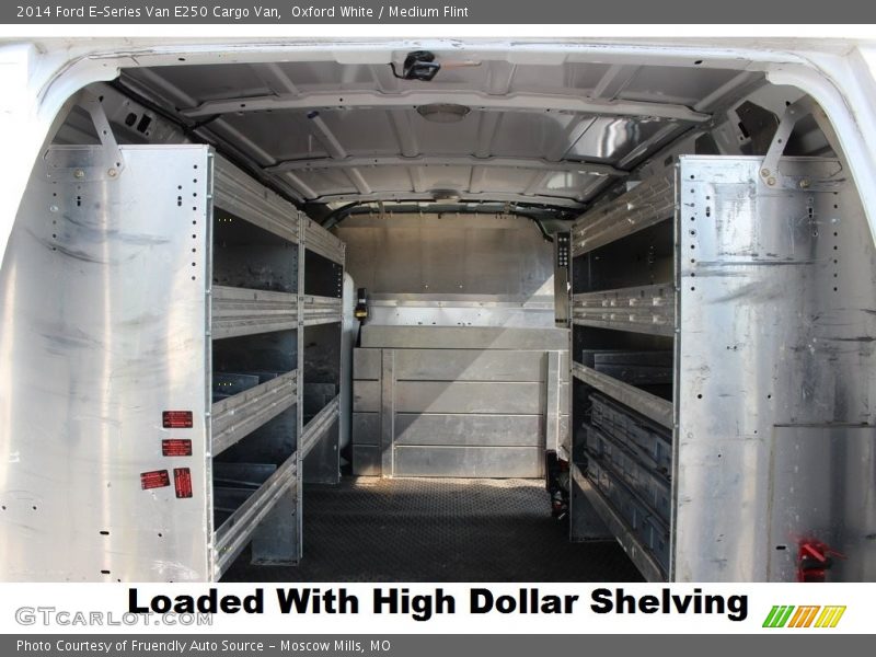 Oxford White / Medium Flint 2014 Ford E-Series Van E250 Cargo Van