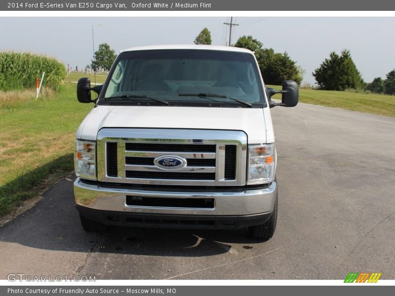 Oxford White / Medium Flint 2014 Ford E-Series Van E250 Cargo Van