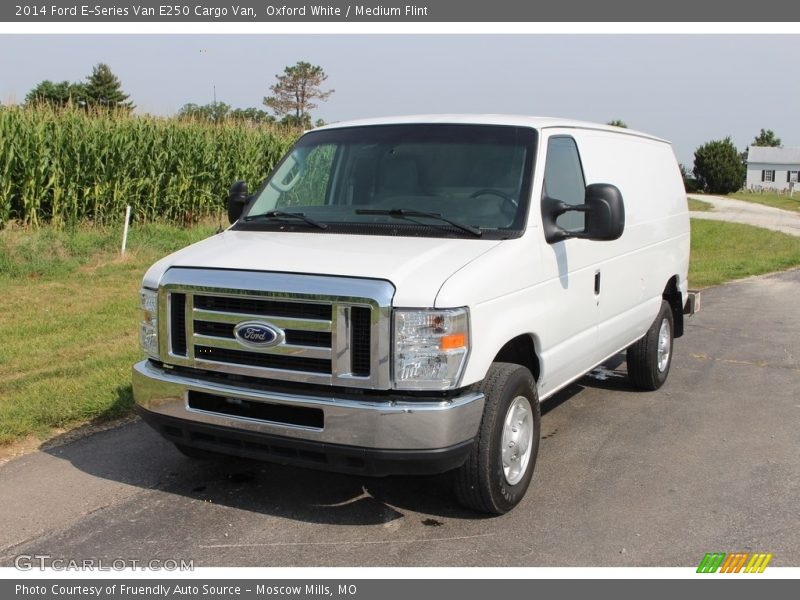 Oxford White / Medium Flint 2014 Ford E-Series Van E250 Cargo Van