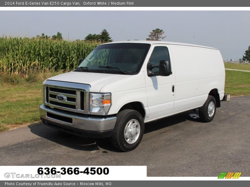 Oxford White / Medium Flint 2014 Ford E-Series Van E250 Cargo Van