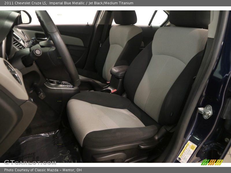 Imperial Blue Metallic / Jet Black/Medium Titanium 2011 Chevrolet Cruze LS