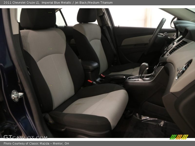 Imperial Blue Metallic / Jet Black/Medium Titanium 2011 Chevrolet Cruze LS